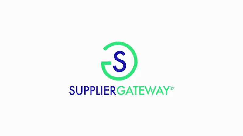 Cover image for Supplier Gateway Logo Animation