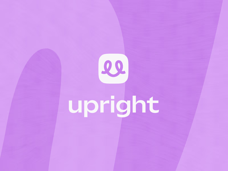 Cover image for Designing a Healthier Brand for Upright