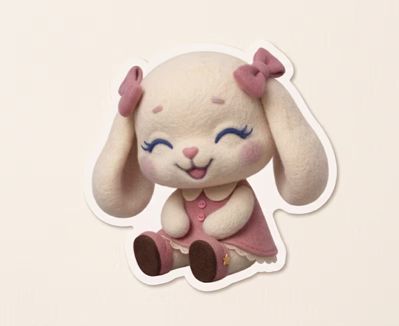 Cover image for Sticker image of the Pufika