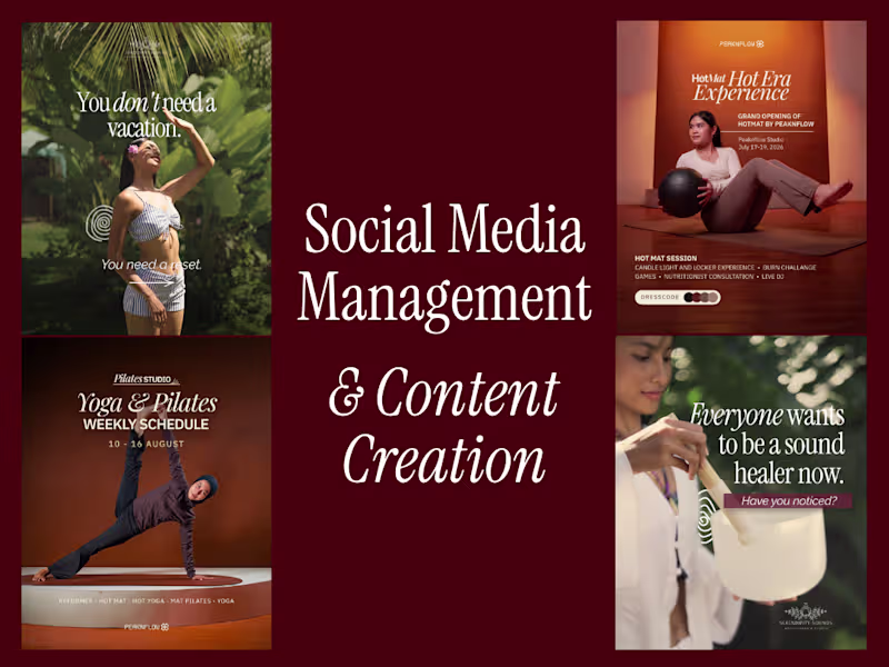 Cover image for Social Media Management & Content Creation 
