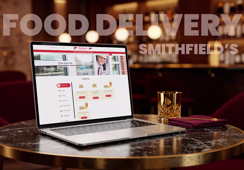 Cover image for Smithfield’s Restaurant Website UI/UX Design