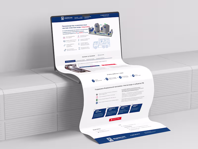 Cover image for Turnkey Landing Page Design & Development