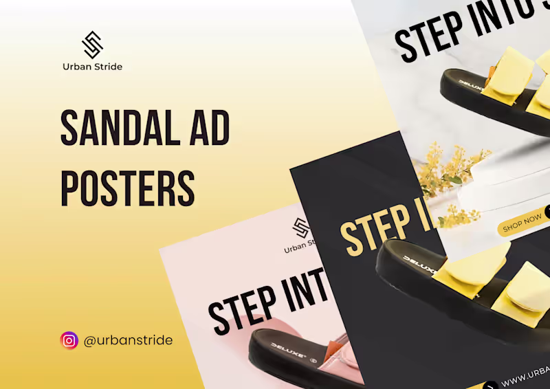 Cover image for Sandal Ad Posters