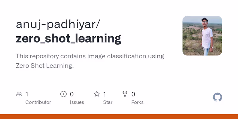 Cover image for Image Classification using ZSL