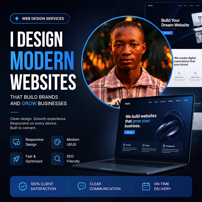 Cover image for Website Design for Small Businesses