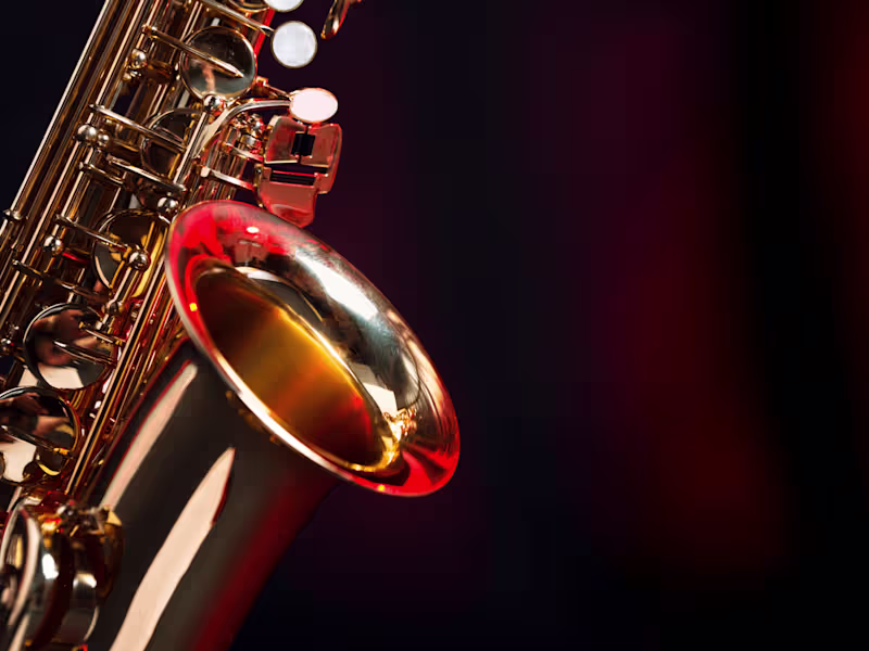 Cover image for Copywriting of social media post for sax lessons