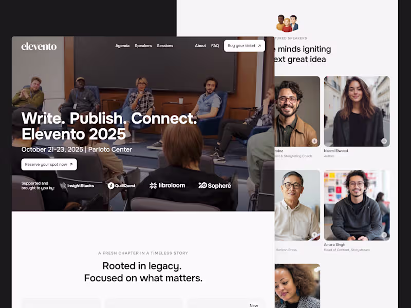 Cover image for Elevento