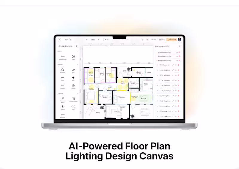 Cover image for AI-Powered Floor Plan Lighting Design Canvas