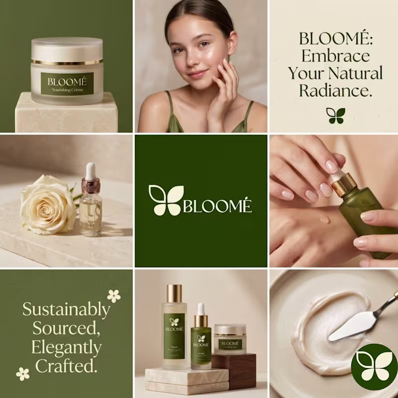 Cover image for BLOOM'E SKINCARE BRAND | PREMIUM