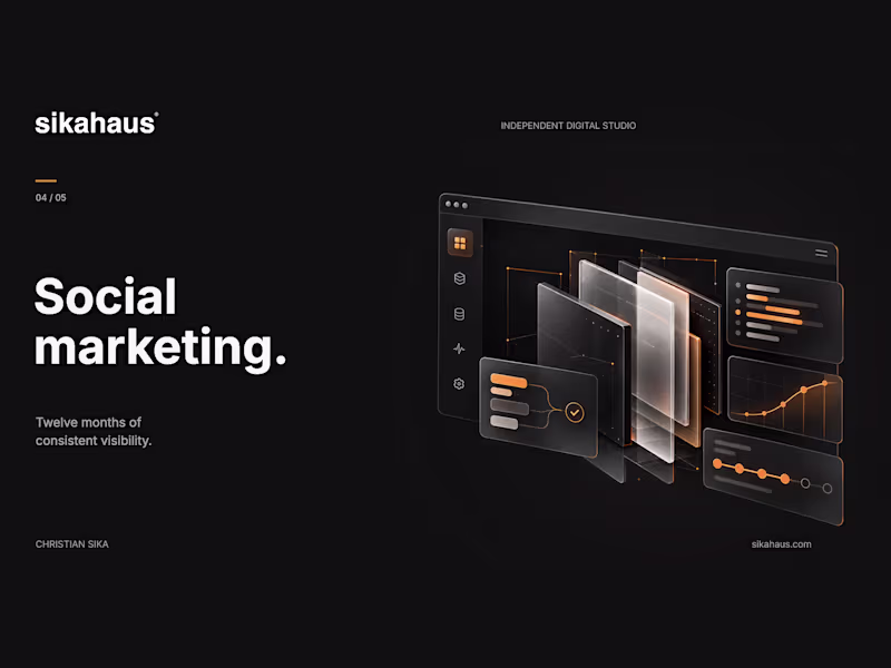 Cover image for Social Media Marketing | A Year of Focused Momentum