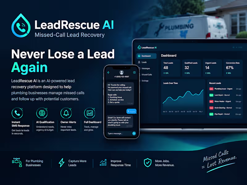 Cover image for AI Automation & Lead Recovery for Small Businesses
