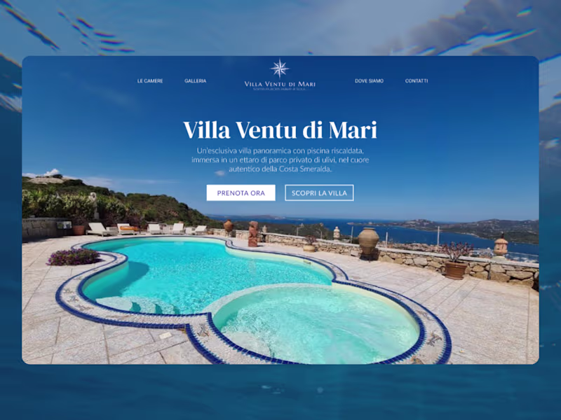Cover image for Website Design - Luxury Villa