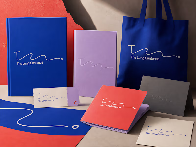 Cover image for The Long Sentence - Brand Identity Design