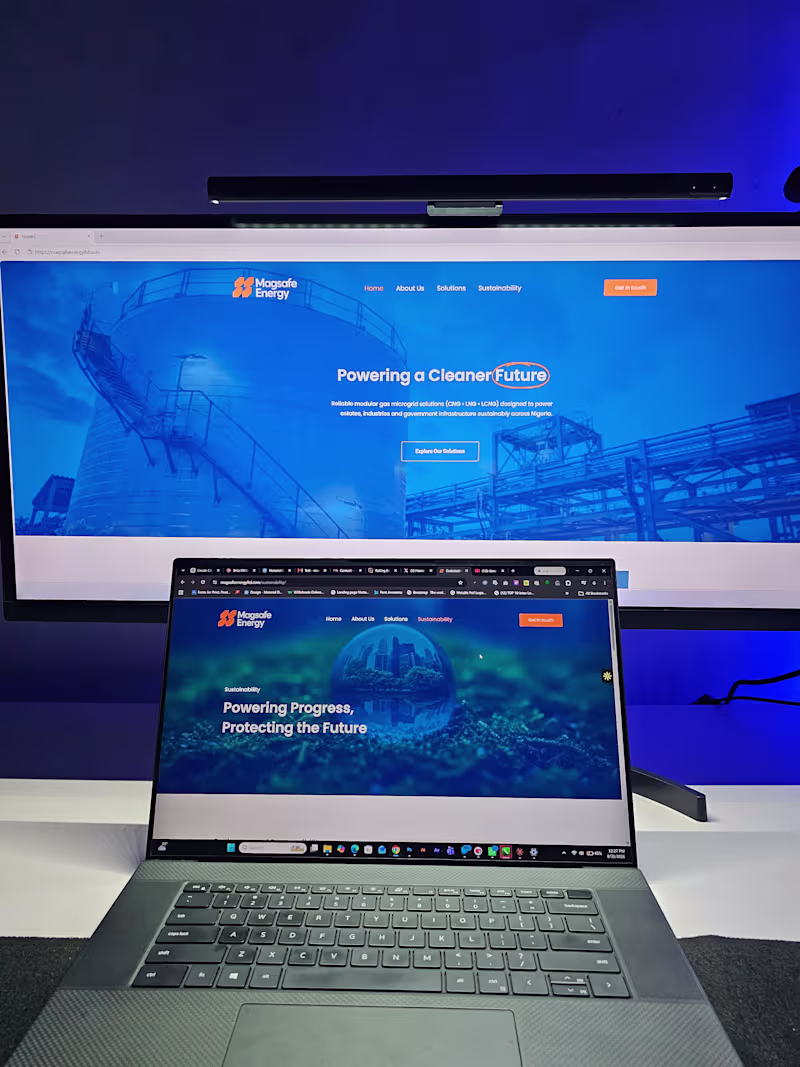 Cover image for Magsafe Energy Website - Now