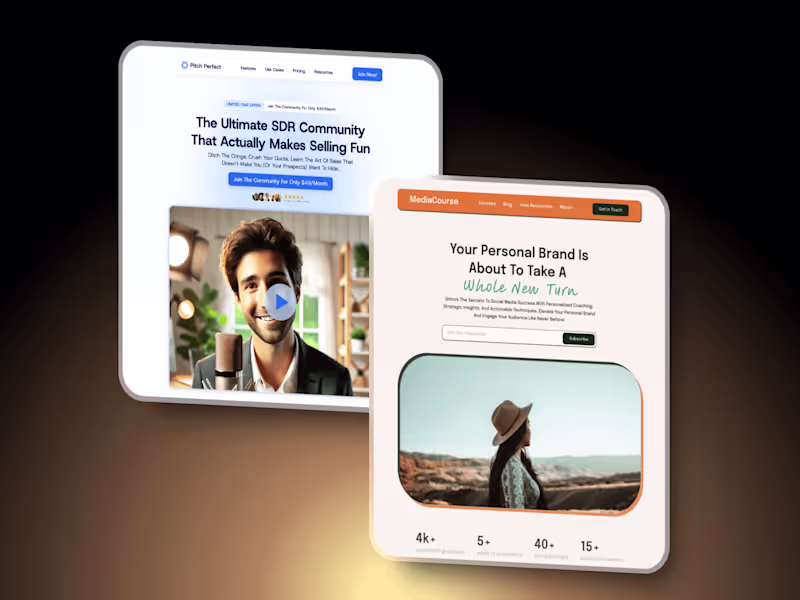 Cover image for Visually-Stunning, Custom Multi-Page Website in Framer
