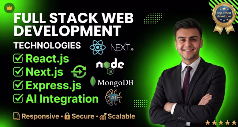 Cover image for AI-Powered Full-Stack Web App Development | MERN Stack