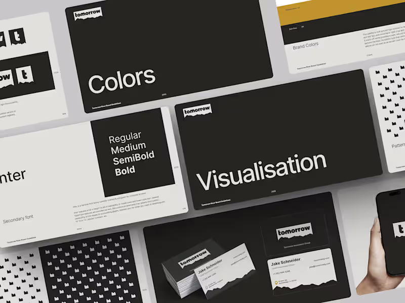 Cover image for Tomorrow River Brand Identity Design