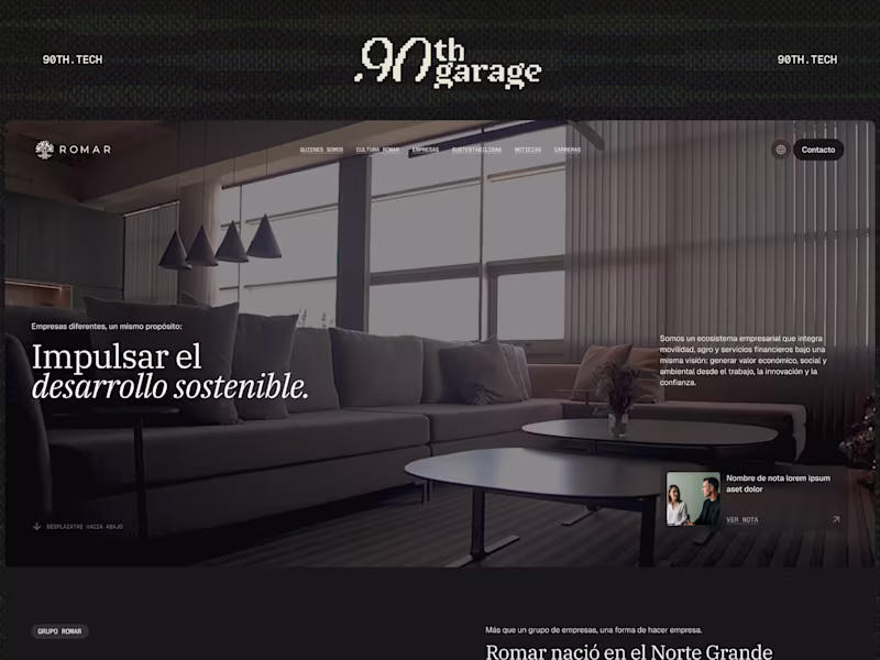 Cover image for Romar Group — High-Performance Website