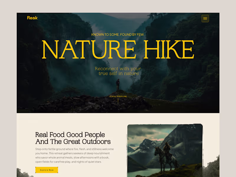 Cover image for Travel Landing Page