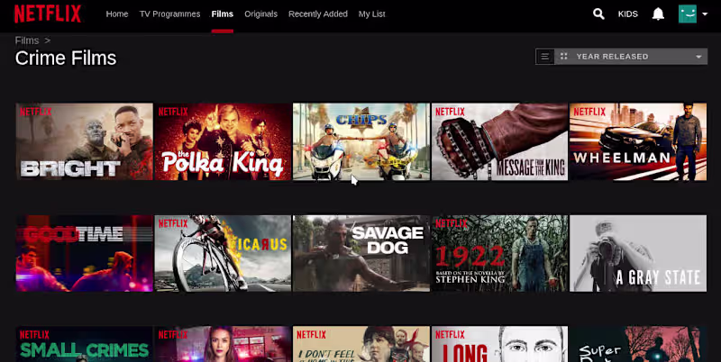 Cover image for Developed a responsive streaming platform