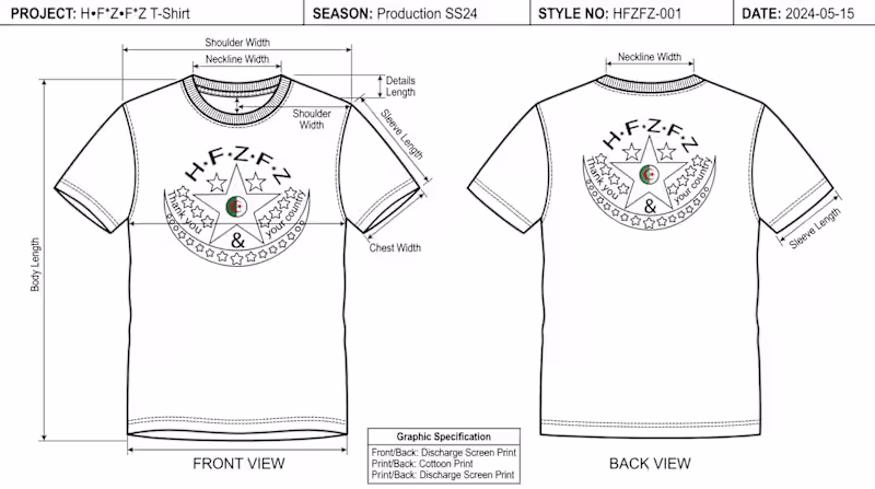 Cover image for Professional T-Shirt Tech Pack Design
A