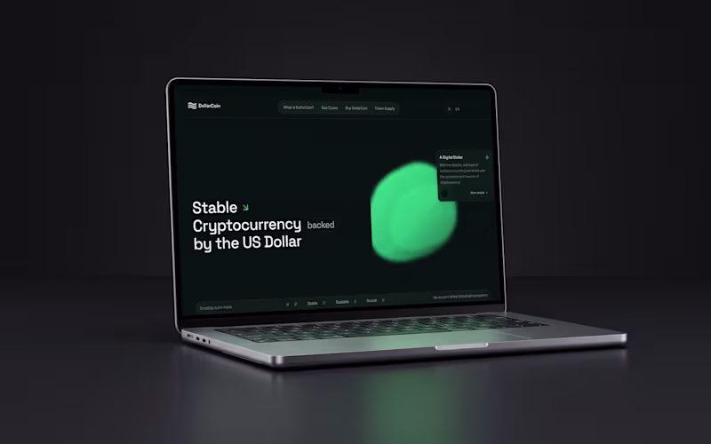 Cover image for Fintech marketing site with KYC onboarding