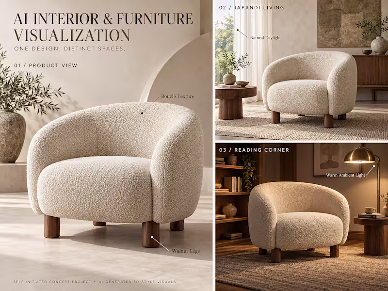 Cover image for Interior & Furniture Visualization