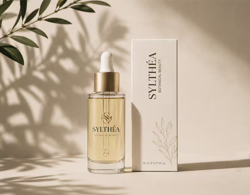 Cover image for SYLTHÉA™ — Luxury Botanical Skincare Brand Identity