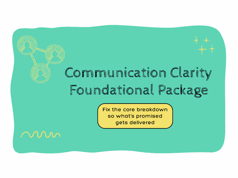 Cover image for Communication Clarity Foundational Package