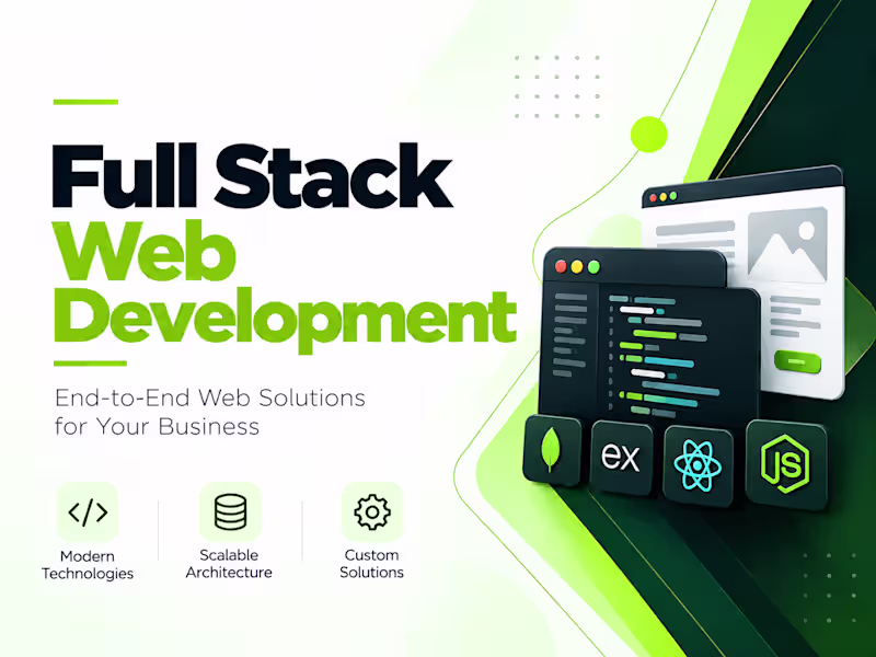 Cover image for Full Stack Website Development