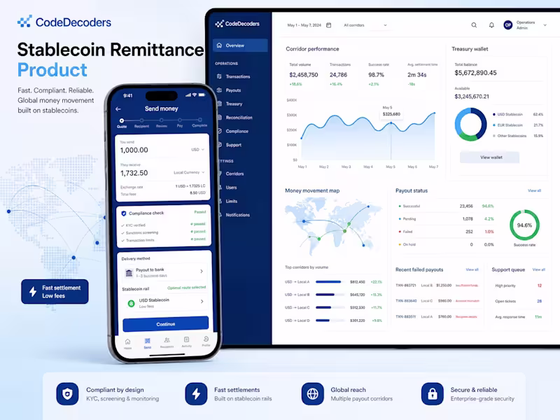 Cover image for Stablecoin Remittance Product