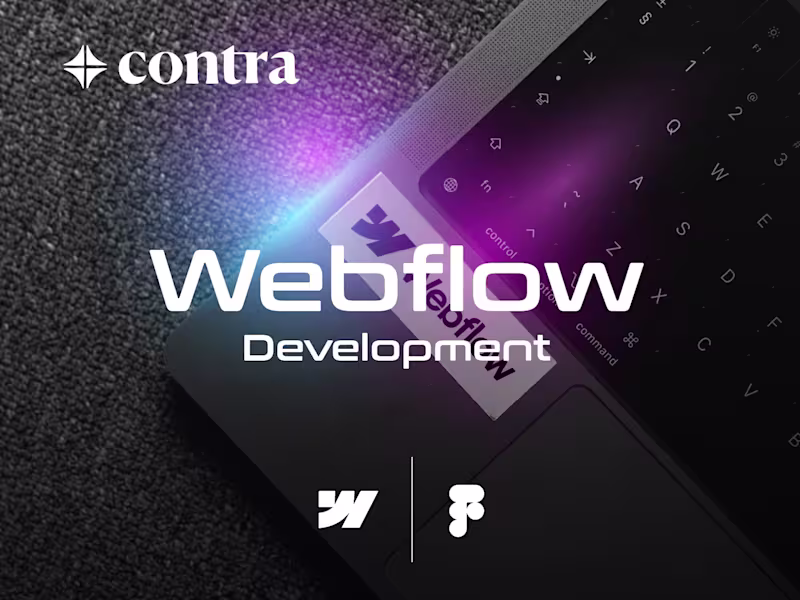 Cover image for Amazing Webflow Design & Development, Figma Design