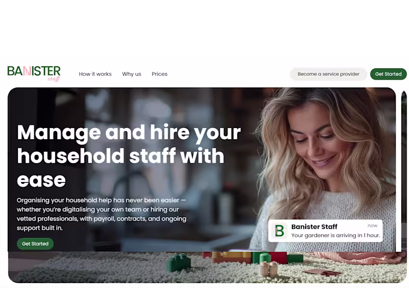 Cover image for The service provider page of