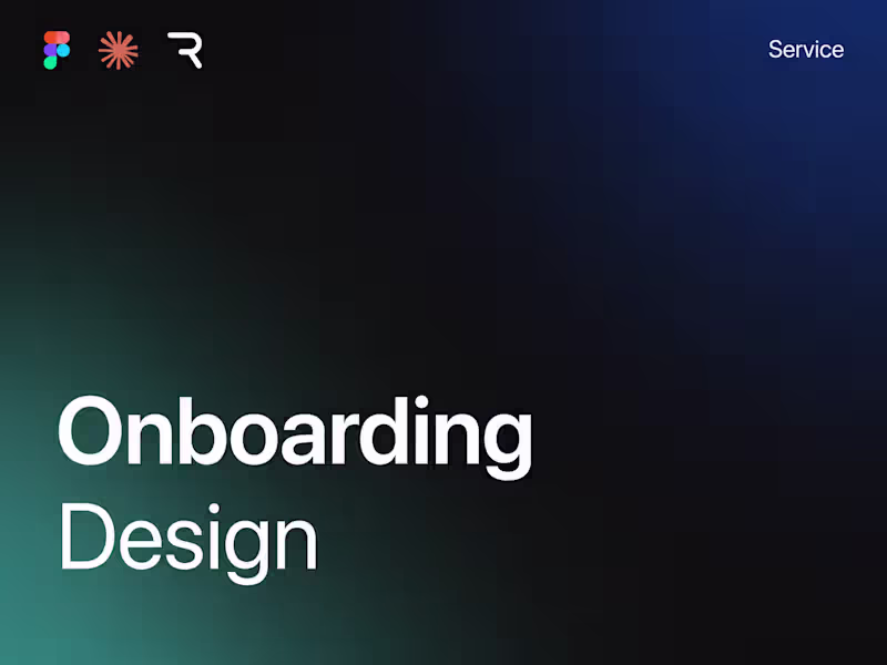Cover image for Onboarding Design / Conversion Optimization
