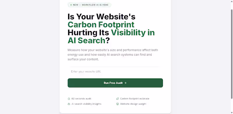 Cover image for created a webapp - website