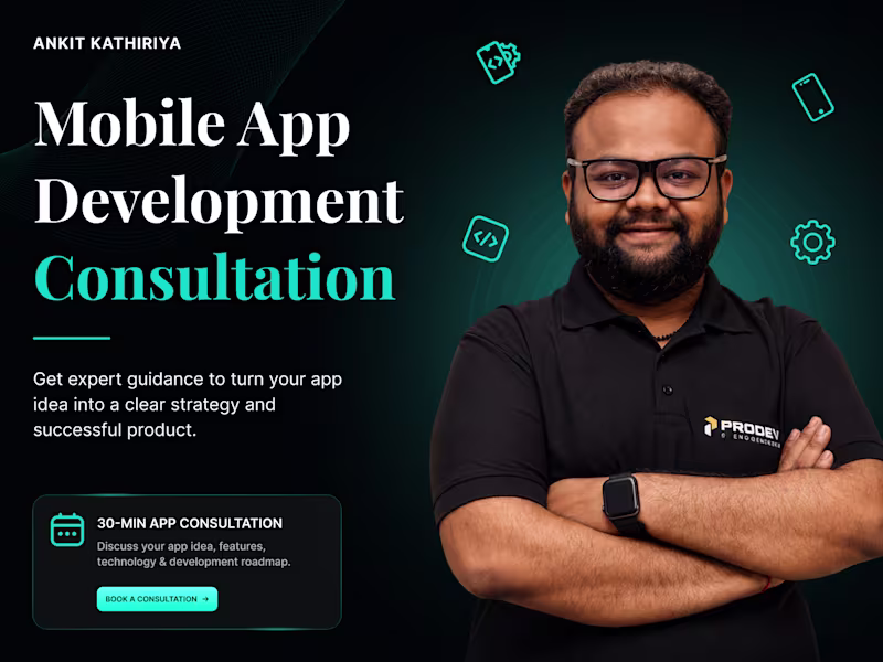 Cover image for Mobile app Development Consultation