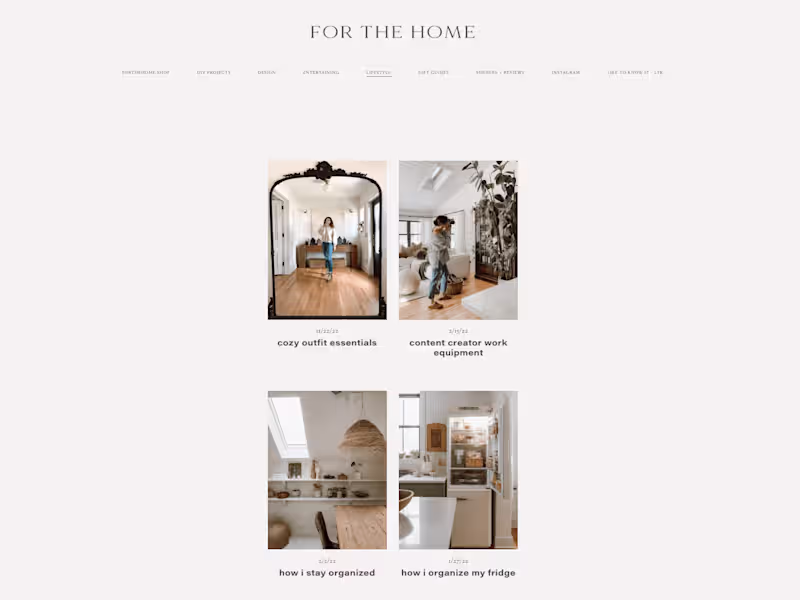 Cover image for Blog Posts: Lifestyle