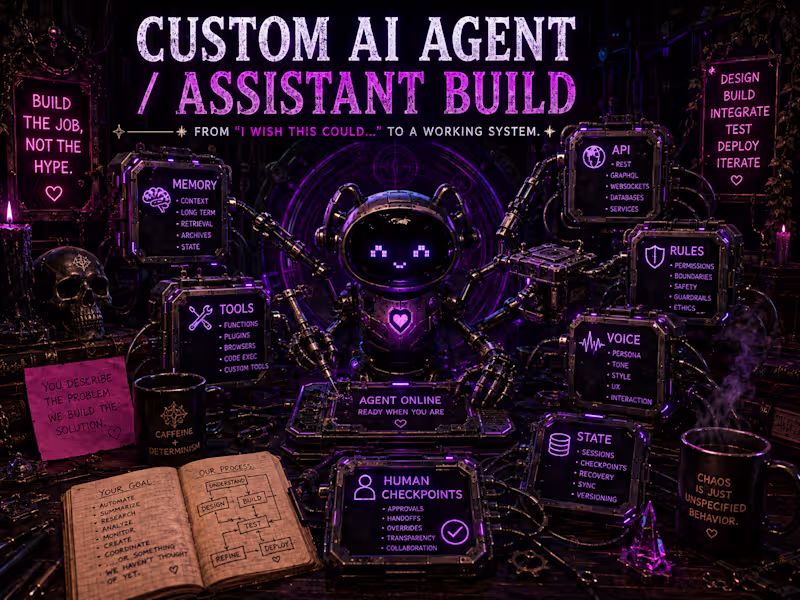 Cover image for Custom AI Agent / Assistant Build
