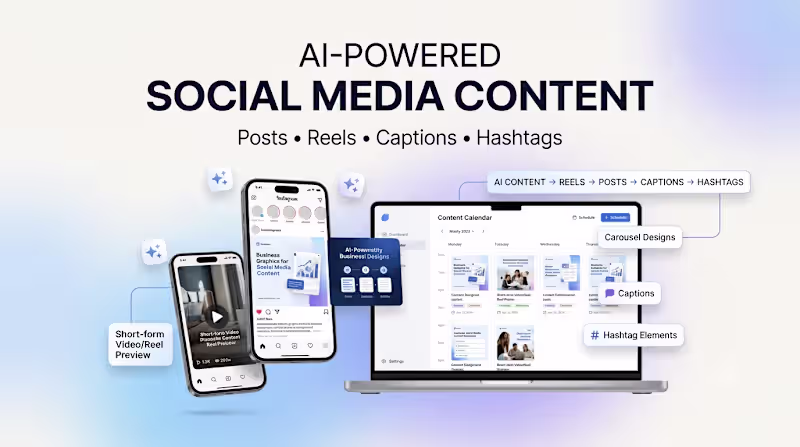 Cover image for AI Powered Social Media Content
