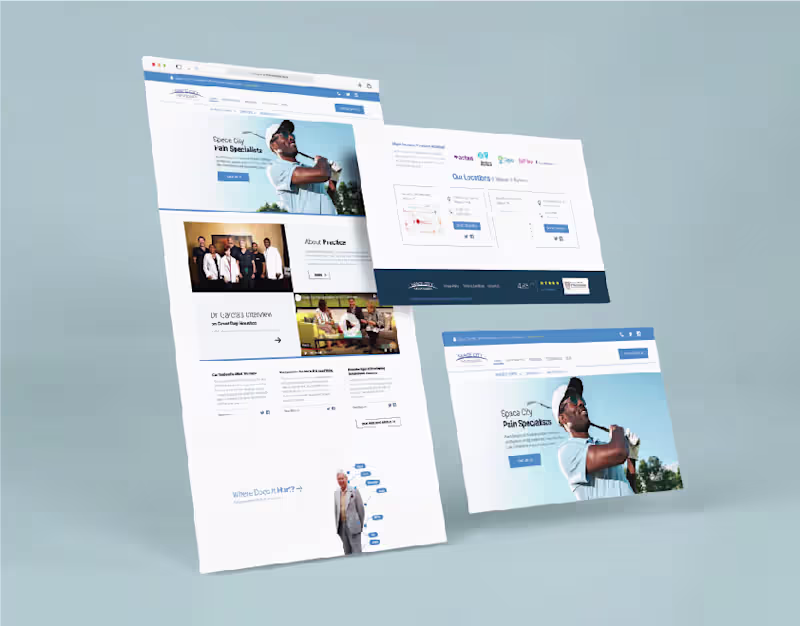 Cover image for Medical Website UI Design