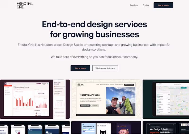 Cover image for Fractal Grid Framer Site
