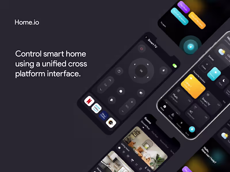 Cover image for Creating Logo & Unified cross platform interface for smart home