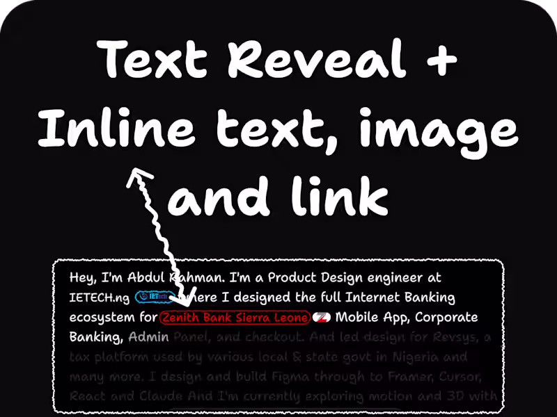 Cover image for Your text shouldn't just sit
