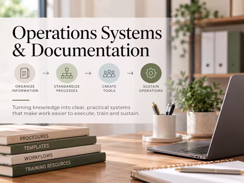 Cover image for Operations Systems & Documentation