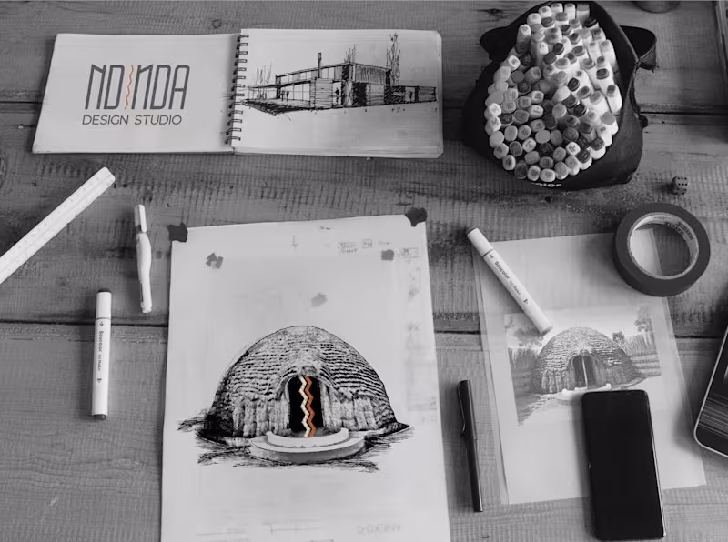 Cover image for NDINDA Design Studio Branding