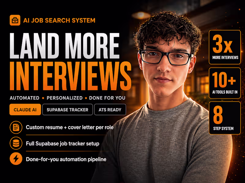 Cover image for AI-Powered Job Search System