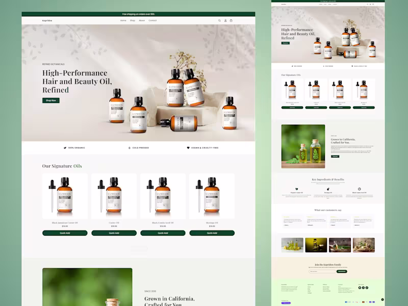 Cover image for Project: Kapridon.com (http://Kapridon.com) – Premium