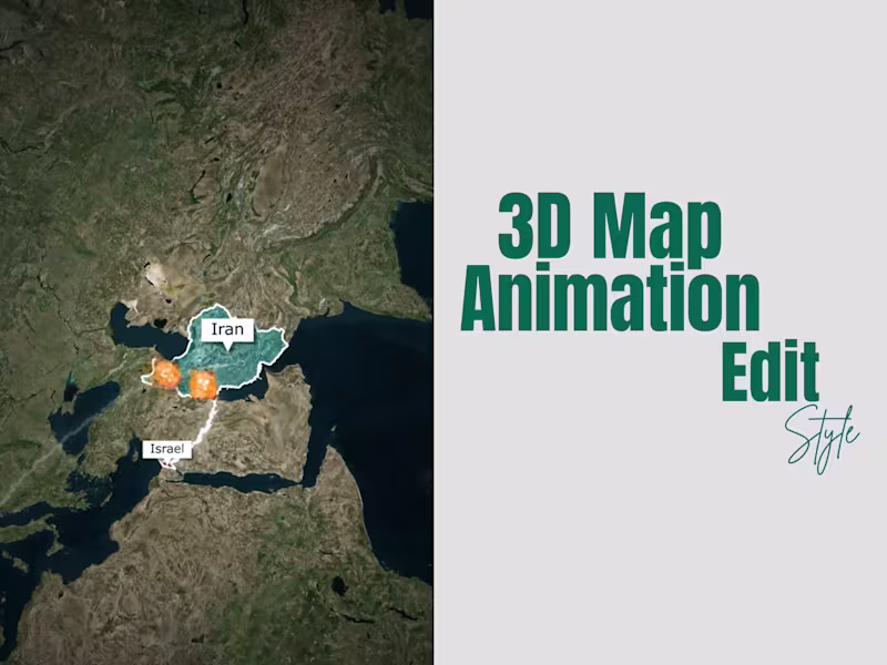 Cover image for Geopolitical War — 3D Map