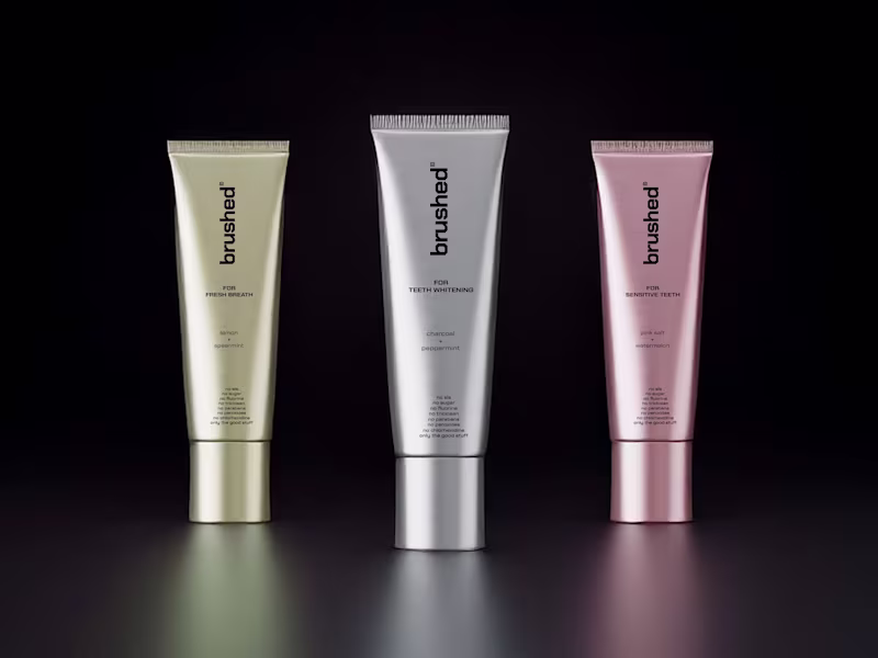 Cover image for Brushed- Logo & Packaging Design