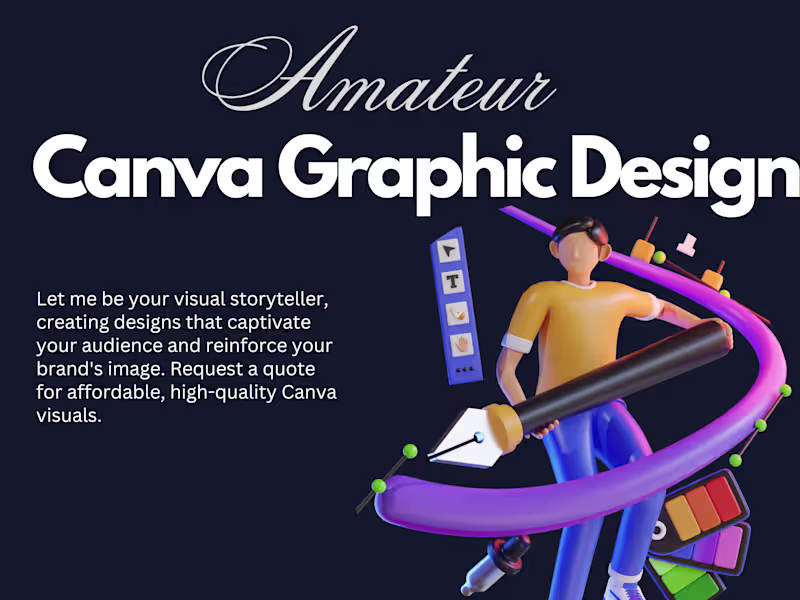 Cover image for Amateur Visual Content Creation Using Canva 